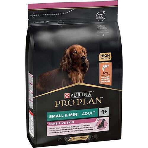 Pro Plan Sensitive Skin Somonlu Küçük Irk Yetişkin Köpek Maması 7 KG | SRC: Barcode: 7613035123441